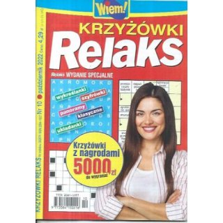 Krzyżówki Relaks Wiem 10/2022