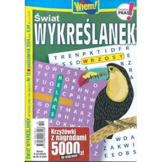 Świat wykreślanek Wiem 10/2024