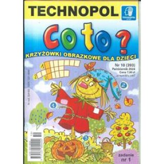 Co to? Krzyżówki obrazkowe dla dzieci 10/2024