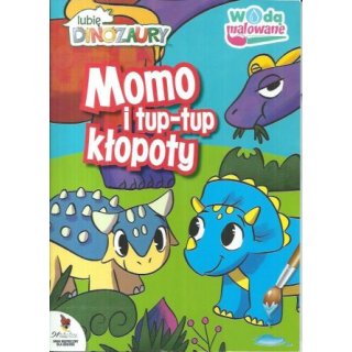 Lubię Dinozaury - Momo i tup-tup kłopoty - Wodą malowane