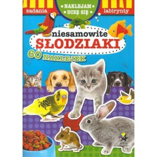 Niesamowite Słodziaki - naklejam, uczę się