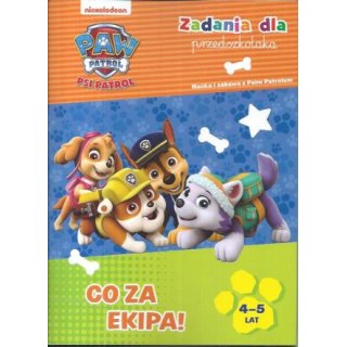 Paw Patrol Psi Patrol - Co za ekipa - Zadania dla przedszkolaka