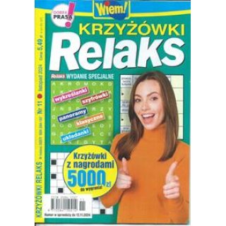Krzyżówki Relaks Wiem 11/2024