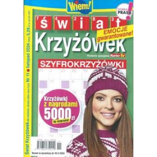 Świat Krzyżówek Szyfrokrzyżówki Wiem 11/2024