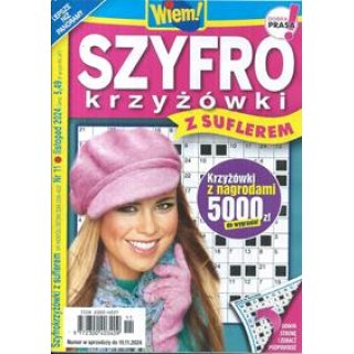 Szyfro Krzyżówki z suflerem 11/2024