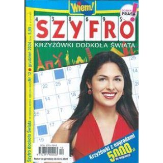 Szyfro Krzyżówki dookoła świata 12/2024