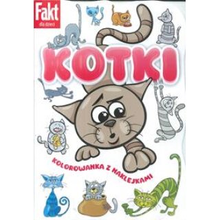 Kotki + naklejki Fakt dla dzieci 4/2024