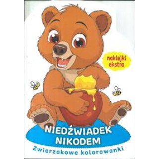 Niedźwiadek Nikodem + naklejki Fakt 4/2023