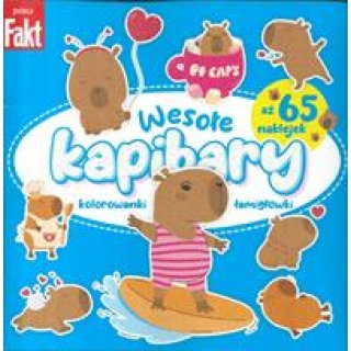 Wesołe kapibary + naklejki Fakt poleca 1/2024