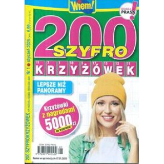 200 szyfro krzyżówek Wiem 1/2025
