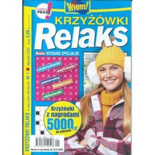 Krzyżówki Relaks Wiem 1/2025