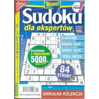 Sudoku dla ekspertów 2/2025