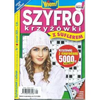 Szyfro Krzyżówki z suflerem 1/2025