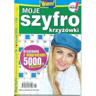 Moje Szyfro krzyżówki Wiem 1/2025