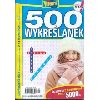 500 wykreślanek Wiem 1/2025