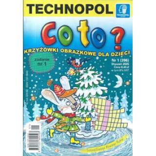 Co to? Krzyżówki obrazkowe dla dzieci 1/2025