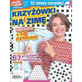 Krzyżówki na zimę Chwila na relaks 13/2024