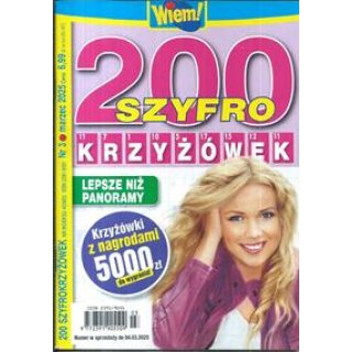 200 szyfro krzyżówek Wiem 3/2025