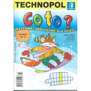 Co to? Krzyżówki obrazkowe dla dzieci 2/2025