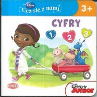 Książka z twardymi kartkami: CYFRY Kubuś i przyjaciele, Disney Ucz się z nami