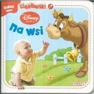 Książka z twardymi kartkami: Na wsi Disney baby