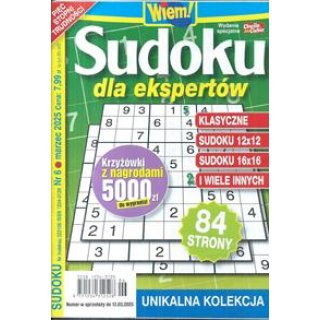 Sudoku dla ekspertów 6/2025