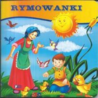 Książka z twardymi kartkami: RYMOWANKI. Książka dla dzieci 1-3 lata.