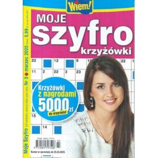 Moje Szyfro krzyżówki Wiem 3/2025