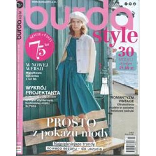 Burda Style 3/2025 Prosto z pokazu mody + wykroje