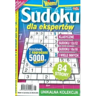 Sudoku dla ekspertów 8/2025