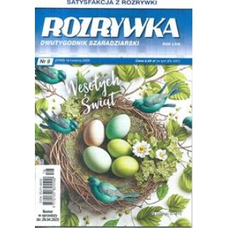 Rozrywka dwutygodnik szaradziarski 9/2025