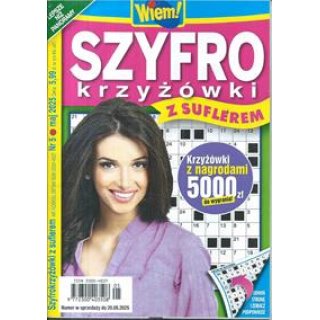 Szyfro Krzyżówki z suflerem 5/2025