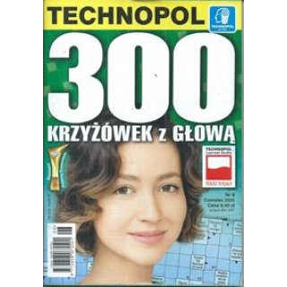 300 Krzyżówek z głową 6/2025