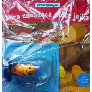 Kura znosząca złote jajka OPOWIADAJKI tom 40 z figurką