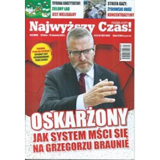 Najwyższy Czas nr 31-32/2025 Oskrżony