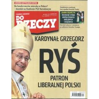 Do Rzeczy nr 34/2025 Kardynał Grzegorz Ryś