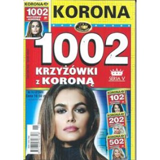 1002 krzyżówki z KORONĄ nr 11-12/2023 Seria V, KORONA