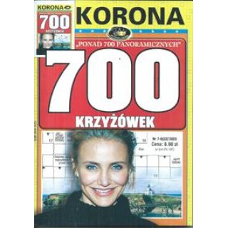 700 krzyżówek z KORONĄ nr 7-8/2023, KORONA
