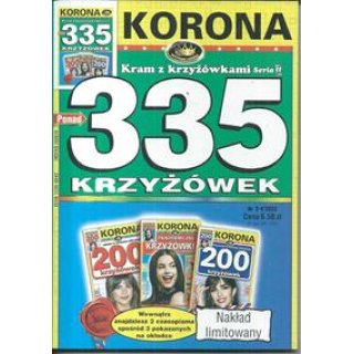 335 krzyżówek z KORONĄ nr 3-4/2023 Kram z krzyżówkami Seria II, KORONA