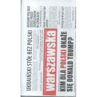 Warszawska gazeta nr 35/2025 Kim dla Polski okaże się Donald Trump?