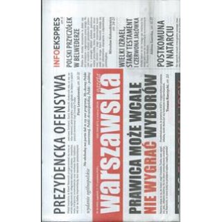 Warszawska gazeta nr 36/2025 Prawica może wcale nie wygrać wyborów