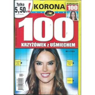 100 krzyżówek z uśmiechem nr 1-2/2024, KORONA