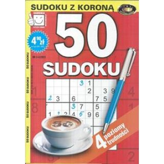 50 sudoku z KORONĄ nr 3-4/2023, KORONA