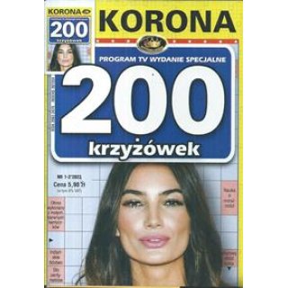 200 krzyżówek z KORONĄ nr 1-2/2023 Program TV wydanie specjalne, KORONA