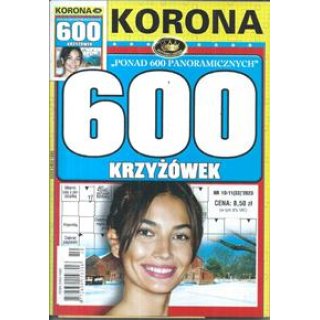600 krzyżówek z KORONĄ nr 10-11/2023, KORONA