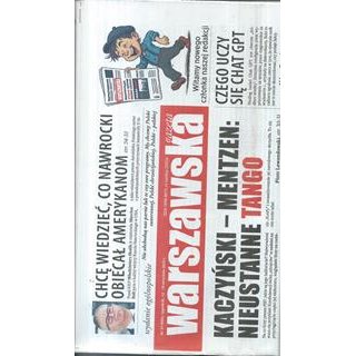 Warszawska gazeta nr 37/2025 Kaczyńki - Mentzen