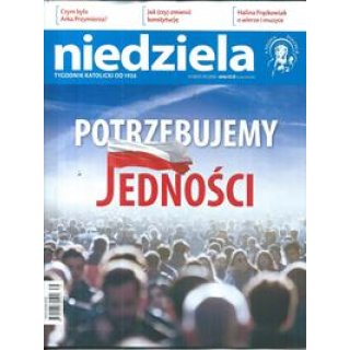 Niedziela nr 38/2025 Potrzebujemy jedności