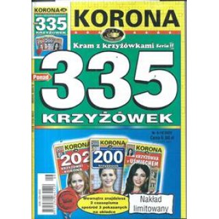 335 krzyżówek z KORONĄ nr 9-10/2023 Kram z krzyżówkami Seria II, KORONA