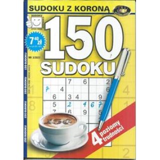 150 sudoku z KORONĄ nr 3/2023, KORONA