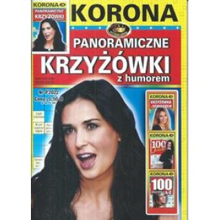 Panoramiczne krzyżówki z humorem nr 9/2022, KORONA